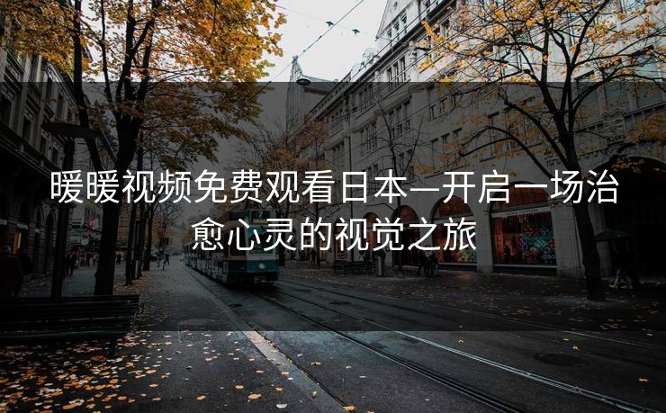暖暖视频免费观看日本—开启一场治愈心灵的视觉之旅